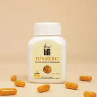 Куркума высококачественная, 100 капсул, Иша Лайф; Turmeric Powder in Veg Capsules, 100 pcs, Isha Life